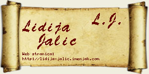 Lidija Jalić vizit kartica